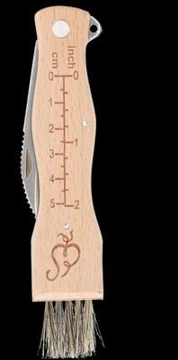 Navaja para Setas con Cepillo Esschert